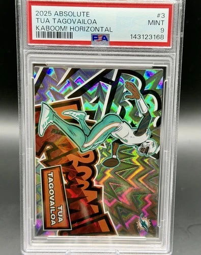 2025 Panini Absolute Countdown Calendar Tua Tagovailoa Base (PSA 9)