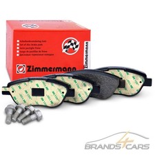 ZIMMERMANN BREMSBELÄGE BELÄGE SATZ VORNE FÜR PEUGEOT 206 1.6 2.0 BJ 03- 207 307