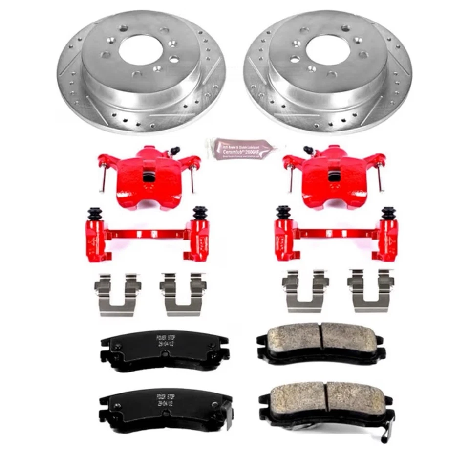Kit de rotor y almohadilla de disco Power Stop KC1440 BUICK LACROSSE ALLURE IMPALA MONTE CARLO Foto 3 de 4
