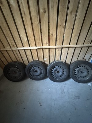 4x Continental Reifen 205/55 R16 91V auf Stahlfelgen