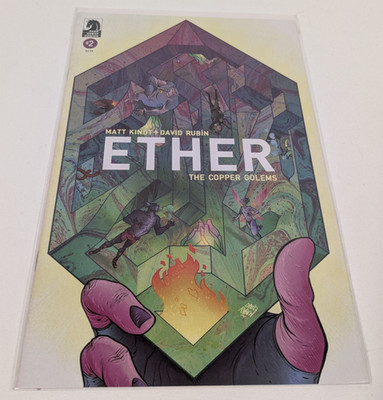 Ether The Copper Golems #2 Dark Horse Comics 2016 Matt Kindt David Rubin Bag & B