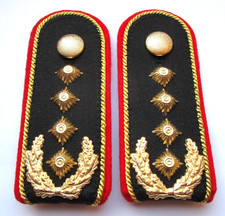 Schulterklappen Heer Hemd  GENERAL  ****  Bundeswehr Dienstgradabzeichen #4