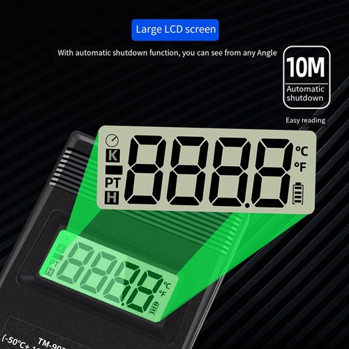 Industrial TM-902C K Type Digital LCD -50℃ to 1300℃ H8S83578 - Imagen 5 de 7