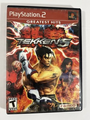 Tekken 5 (Sony PlayStation 2, 2005)Game case/Manual Only