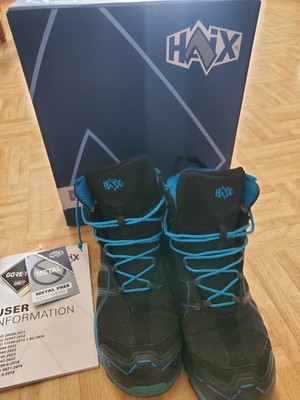 HAIX Sicherheitsschuhe S3 BLACK EAGLE SAFETY 40.1 Mid black/blue Arbeitsschuhe