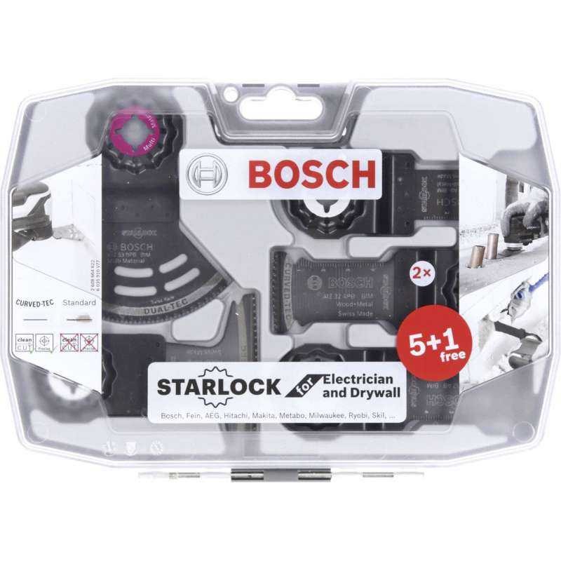 Coffret électricien plaquiste Bosch Pro avec lames bimétal Starlock durables