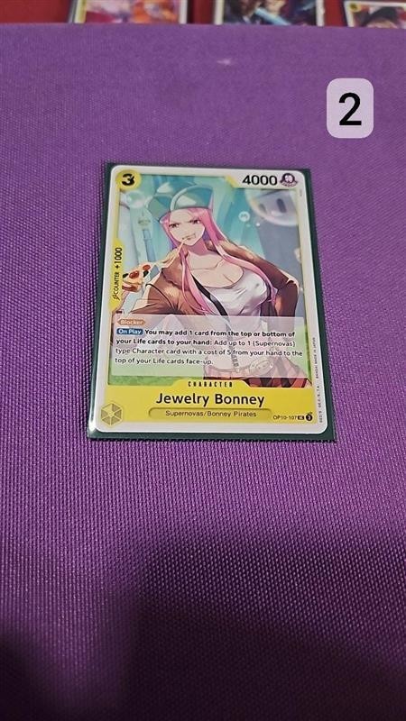 OP:TCG Jewelry Bonney OP10-107 Royal Blood Regular UNCOMMON YELLOW