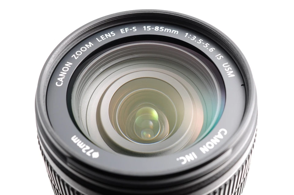 Canon EF-S 15-85mm f/3.5-5.6 IS USM Zoom Lens APS-C w/filter -Near Mint- #8317 - Image 4 of 4