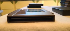 1985 Nintendo Original NES RAID ON BUNGELING BAY Video Game With Manual & Holder