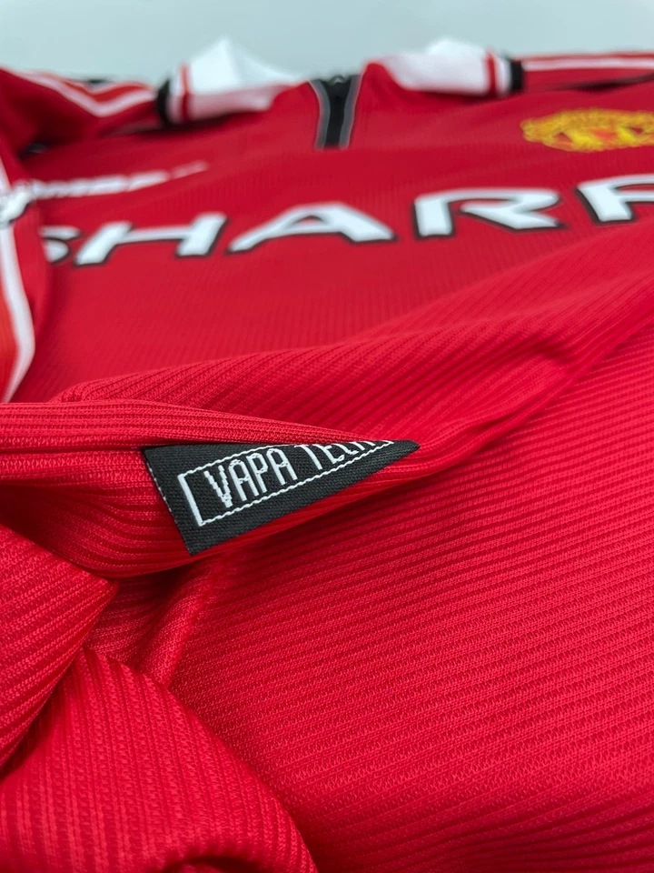 Camiseta manga larga local Manchester United 1998/1999 - David Beckham #7 Foto 4 de 4