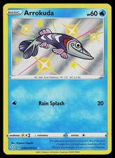 Pokemon Card Shining Fates Shiny Vault Arrokuda SV031/SV122 Rare Holo