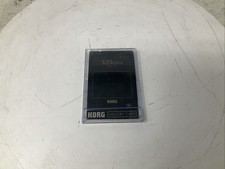 Korg MCR-02 Memory Card 128kbits 128 Kbits RAM with Plastic Case Used Read