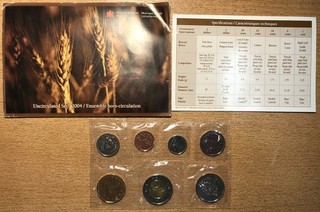 Canada 2004 série UNC