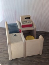 ❗✨☛ BODO HENNIG ☚✨❗ 1804 Fließbandkassentisch mit Kasse ❗ Puppenhaus Kaufladen ❗