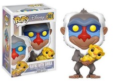 Figura Funko Pop El Rey Leon Rafiki Con Simba Disney