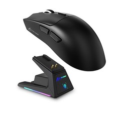 ATTACK SHARK X1 Wireless Gaming Mouse with RGB Charging Dock, PAW3395 PRO Sen...
