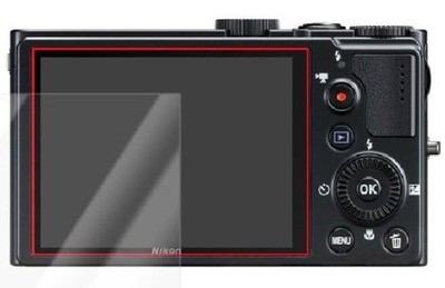 Washodo LCD Displayschutzfolie für Nikon V1/V2/COOLPIX P300/P310/P330 Digital