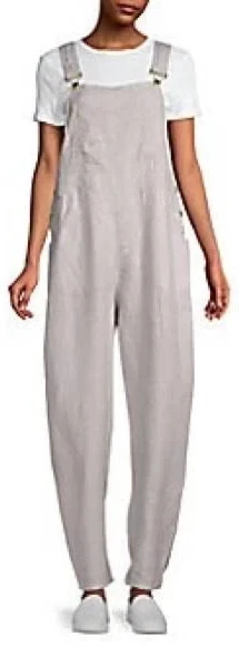 Linen Overalls By WeWoreWhat Natural Size XL