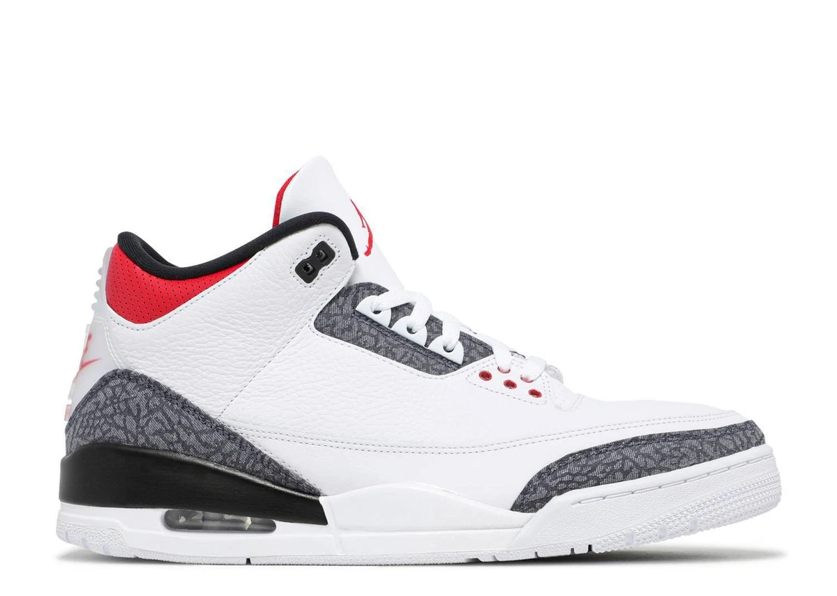 Jordan 3 Retro Denim SE Fire Red 2020 for Sale | Authenticity