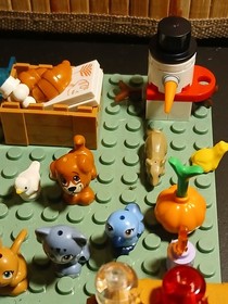 Lego Mr. Freeze Ice Armor DC Batman / Minecraft Minifigures & Accessories Lot 