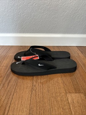 Nike Celso Thong Sandals Flip Flops Women s Size 12 Black