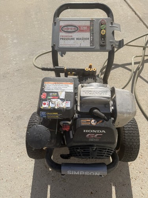 #ad Simpson PowerShot PS3228 S 3200 psi Cold Water Pressure Washer $250.00
