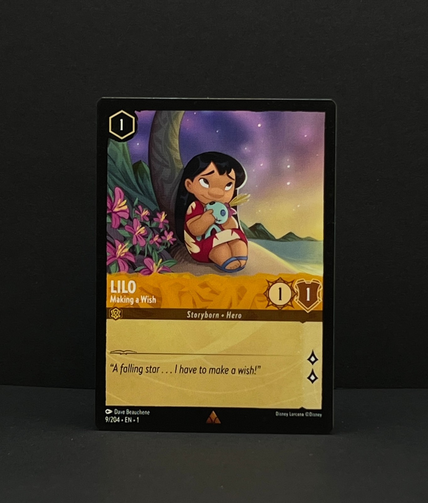 Disney Lorcana TCG The First Chapter Lilo 9/204 RARE Non-Foil