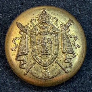 Napoleon Imperial Coat of Arms gilt large high quality French button