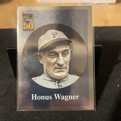 2001 Topps - Before there Was Topps Honus Wagner #BT7