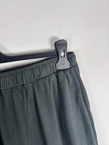 Mama B Trousers Small Lagenlook Drop Crotch Cropped Charcoal Grey Balloon - Picture 8 of 8