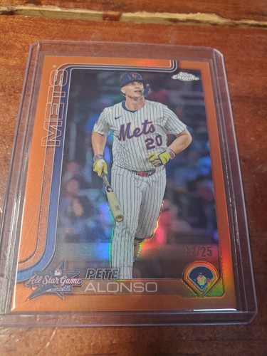 Pete Alonso #ASGC-31 2025 Topps Chrome Update All-Star Game card