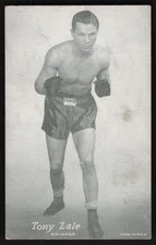 1929 Exhibit Boxing #229 Tony Zale VG