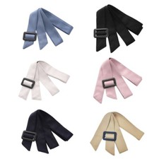 Unisex Trench Coat Belt Wraparounds Waist Jacket Overcoat Belt Tie 6Color 170Cm