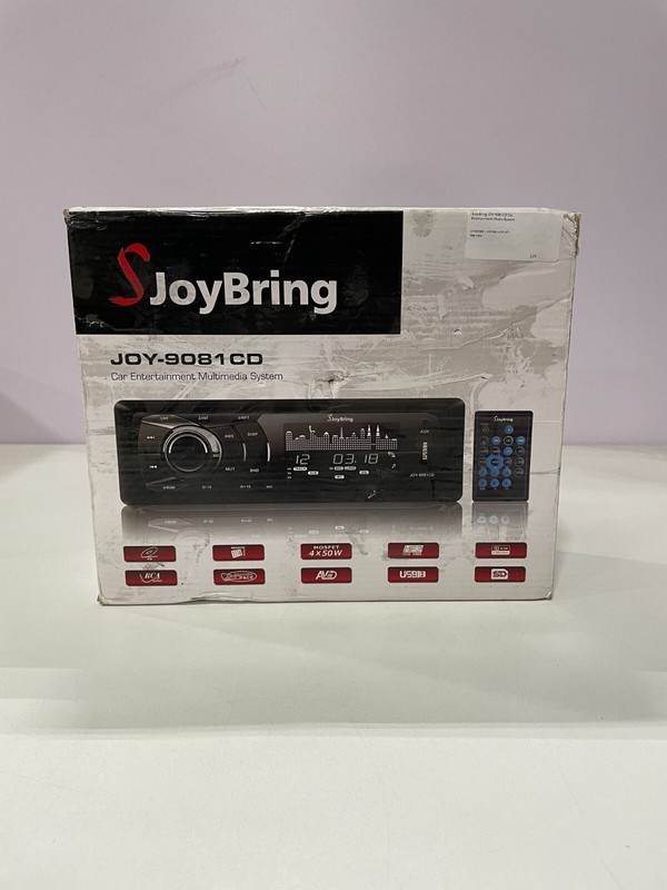 SJoyBring JOY-9081CD Digital Car Entertainment Multimedia System CD/MP3/AUX