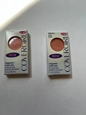 2x Covergirl Lipgloss Magenetic Color Pot To Refill Custom Compact CLEAR #105