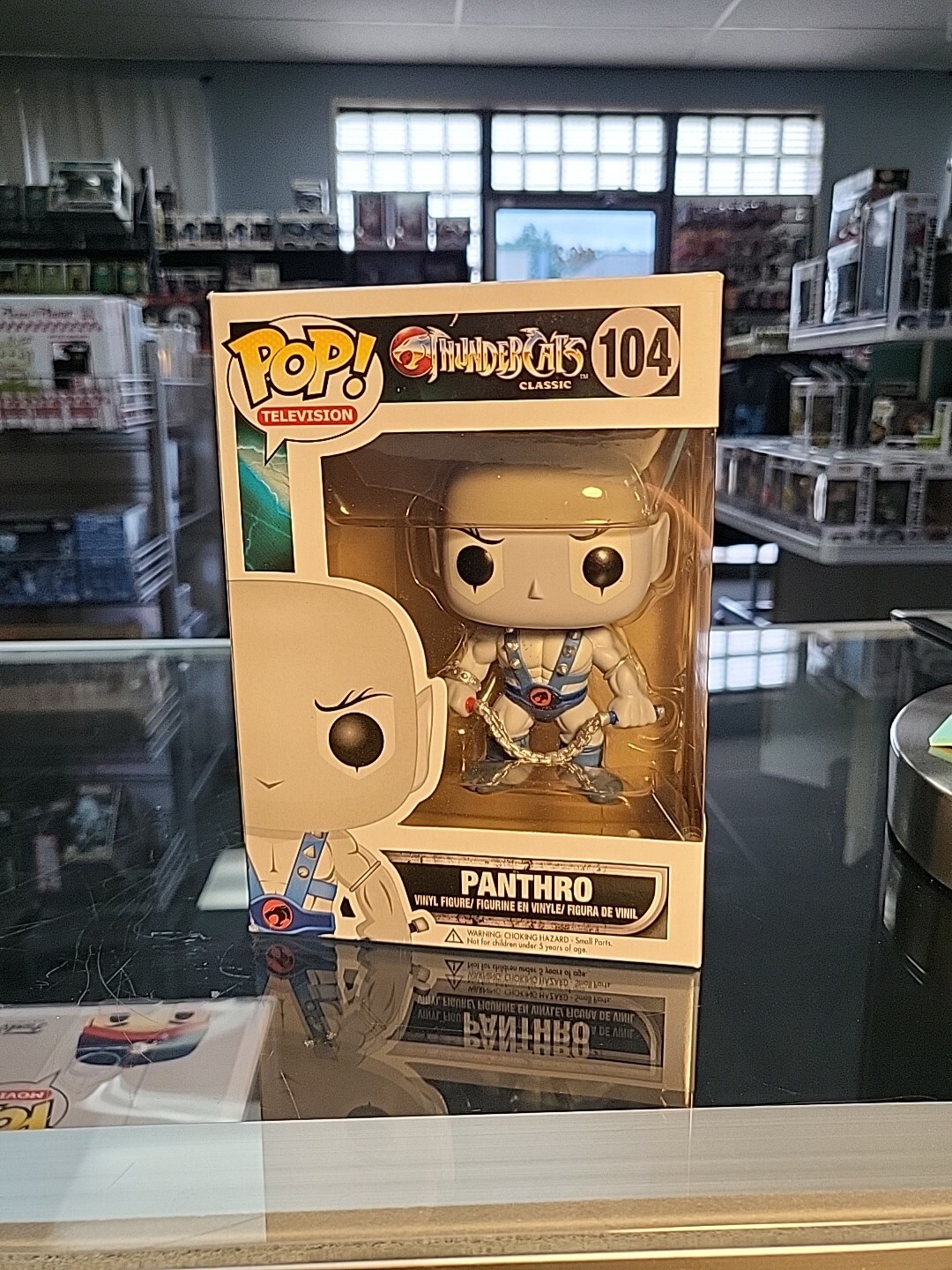 Funko Pop! Vinyl: Thundercats - Panthro #104 Box Damage Ships With Protector