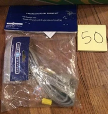 Garbage Disposal Wiring Kit for 6' Cord with Straight Plug,PartNo E25116 JonesSt