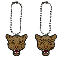 Leopard Cheetah Tumbler Chain Cup Mug Bottle Drink Coffee Tea Unique Set of 2