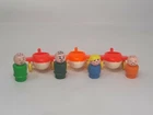 Vintage Little People Airplanes and Figures 7 Total