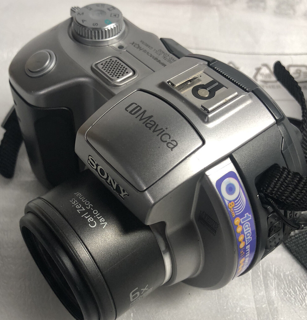 Sony MVC-CD400 Mavica Digital Camera,3x Optical Zoom Excellent ...