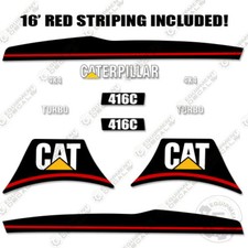 Fits Caterpillar 416C Backhoe Loader Decal Kit Equipment Decals 416 C 416-C