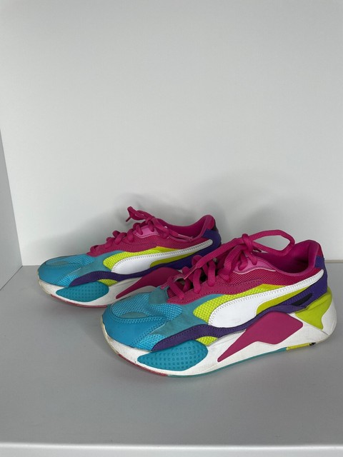 puma rsx3 puzzle pink