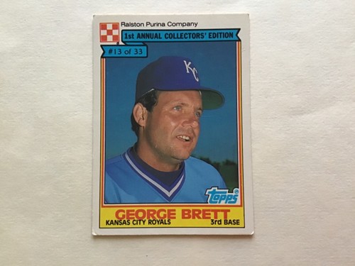GEORGE BRETT Oddball Insert & Regular issue K C ROYALS Baseball YOU CHOOSE - Picture 90 of 333