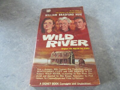 WILD RIVER by WILLIAM BRADFORD HUIE, SIGNET #D1792, 2ND PRINT, 1960, VINTAGE PB!