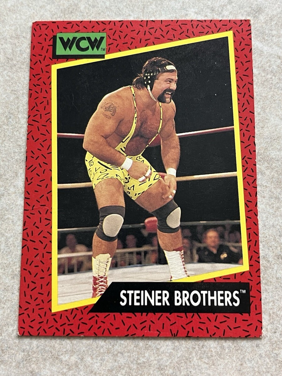 WCW Steiner Brothers ナイロン　ジャケット　ウエア　90s WCW WWF Steiner Brothers signed Michigan Jacket w/COA | eBay