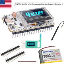 915MHz ESP32 LoRa Meshtastic Board V3 Case LoRaAntenna Battery for LoRaWAN IOT