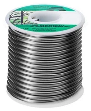 Amerway Emerald Lead Free Solder 1lb.Spool for Glass Projects & Other Crafts