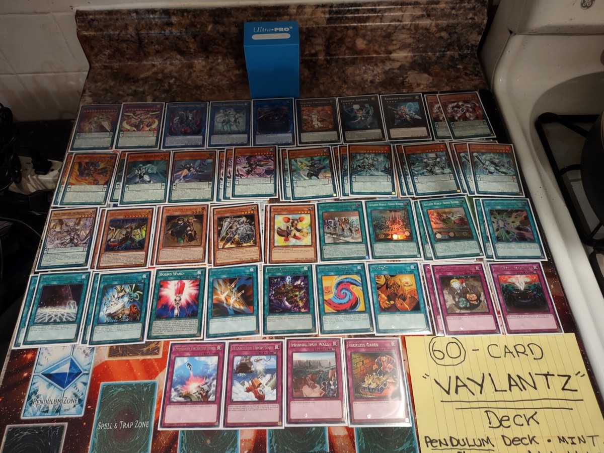 YUGIOH: "60-Card VAYLANTZ Deck" - 100% HOLO! ALL HOLO! - Pro Pendulum Build! | eBay YUGIOH: "60-Card VAYLANTZ Deck" - 100% HOLO! ALL HOLO! - Pro Pendulum Build! | eBay