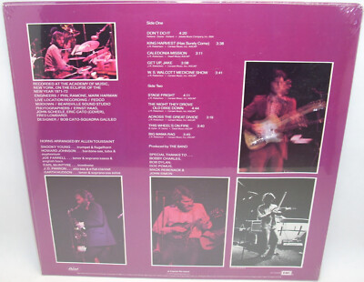 THE BAND - Rock Of Ages Volume 1 ( LP ) Vinyl 1980 US Club Brand