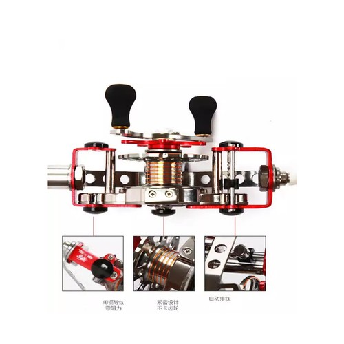 2BB 2.5:1 Automatic Line Fishing Rod Integrated Refit Inner Line Fishing Reel - Picture 5 of 5